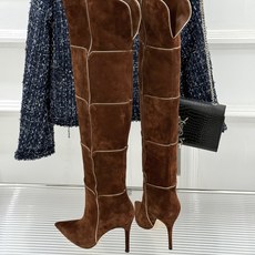 Gianvito Rossi 26WF秋冬新品尖头复古拼接细跟高跟短靴长靴复古拼接重塑尖头格调细高跟撑起 Gianvito Rossi 26WF秋冬新品尖头复古拼接细跟高跟短靴长靴复古拼接重塑尖头格调细高跟撑起
