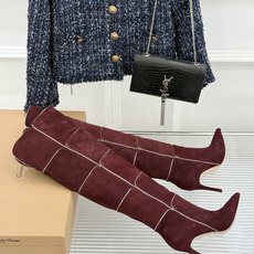 Gianvito Rossi 26WF秋冬新品尖头复古拼接细跟高跟短靴长靴复古拼接重塑尖头格调细高跟撑起 Gianvito Rossi 26WF秋冬新品尖头复古拼接细跟高跟短靴长靴复古拼接重塑尖头格调细高跟撑起