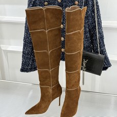 Gianvito Rossi 26WF秋冬新品尖头复古拼接细跟高跟短靴长靴复古拼接重塑尖头格调细高跟撑起 Gianvito Rossi 26WF秋冬新品尖头复古拼接细跟高跟短靴长靴复古拼接重塑尖头格调细高跟撑起