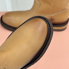 Miu Miu/缪缪26WF新品擦色做旧甜酷辣妹风短靴擦色做旧战损质感十足手工肌理每双皆独一甜酷辣妹风精 Miu Miu/缪缪26WF新品擦色做旧甜酷辣妹风短靴擦色做旧战损质感十足手工肌理每双皆独一甜酷辣妹风精
