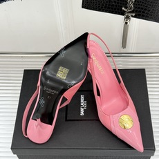 Saint Laurent /圣罗兰26WF新品金属扣尖头细高后空跟高跟凉鞋今年秋季必入王炸款冷艳御姐气 Saint Laurent /圣罗兰26WF新品金属扣尖头细高后空跟高跟凉鞋今年秋季必入王炸款冷艳御姐气