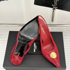 Saint Laurent /圣罗兰26WF新品金属扣尖头细高后空跟高跟凉鞋今年秋季必入王炸款冷艳御姐气 Saint Laurent /圣罗兰26WF新品金属扣尖头细高后空跟高跟凉鞋今年秋季必入王炸款冷艳御姐气