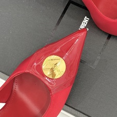 Saint Laurent /圣罗兰26WF新品金属扣尖头细高后空跟高跟凉鞋今年秋季必入王炸款冷艳御姐气 Saint Laurent /圣罗兰26WF新品金属扣尖头细高后空跟高跟凉鞋今年秋季必入王炸款冷艳御姐气