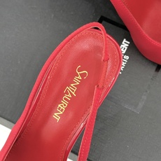 Saint Laurent /圣罗兰26WF新品金属扣尖头细高后空跟高跟凉鞋今年秋季必入王炸款冷艳御姐气 Saint Laurent /圣罗兰26WF新品金属扣尖头细高后空跟高跟凉鞋今年秋季必入王炸款冷艳御姐气