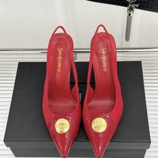 Saint Laurent /圣罗兰26WF新品金属扣尖头细高后空跟高跟凉鞋今年秋季必入王炸款冷艳御姐气 Saint Laurent /圣罗兰26WF新品金属扣尖头细高后空跟高跟凉鞋今年秋季必入王炸款冷艳御姐气