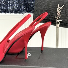 Saint Laurent /圣罗兰26WF新品金属扣尖头细高后空跟高跟凉鞋今年秋季必入王炸款冷艳御姐气 Saint Laurent /圣罗兰26WF新品金属扣尖头细高后空跟高跟凉鞋今年秋季必入王炸款冷艳御姐气