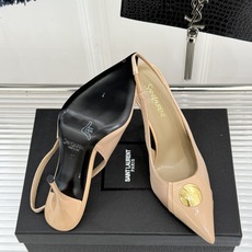 Saint Laurent /圣罗兰26WF新品金属扣尖头细高后空跟高跟凉鞋今年秋季必入王炸款冷艳御姐气 Saint Laurent /圣罗兰26WF新品金属扣尖头细高后空跟高跟凉鞋今年秋季必入王炸款冷艳御姐气