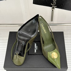 Saint Laurent /圣罗兰26WF新品金属扣尖头细高后空跟高跟凉鞋今年秋季必入王炸款冷艳御姐气 Saint Laurent /圣罗兰26WF新品金属扣尖头细高后空跟高跟凉鞋今年秋季必入王炸款冷艳御姐气