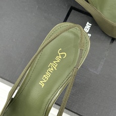 Saint Laurent /圣罗兰26WF新品金属扣尖头细高后空跟高跟凉鞋今年秋季必入王炸款冷艳御姐气 Saint Laurent /圣罗兰26WF新品金属扣尖头细高后空跟高跟凉鞋今年秋季必入王炸款冷艳御姐气