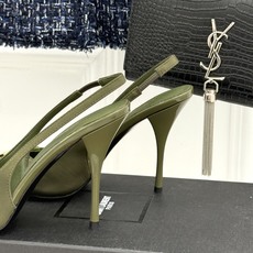 Saint Laurent /圣罗兰26WF新品金属扣尖头细高后空跟高跟凉鞋今年秋季必入王炸款冷艳御姐气 Saint Laurent /圣罗兰26WF新品金属扣尖头细高后空跟高跟凉鞋今年秋季必入王炸款冷艳御姐气