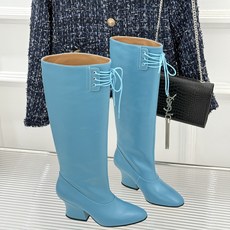 Jil Sander/吉尔桑达极26WF新品绑带粗跟长靴极简党秋冬的本命长靴低调鞋款辨识度却很高舒适与格 Jil Sander/吉尔桑达极26WF新品绑带粗跟长靴极简党秋冬的本命长靴低调鞋款辨识度却很高舒适与格