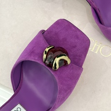 Jimmy Choo/吉米周26WF新品金属扣方头高跟凉鞋金属方扣镌刻品牌标识方头剪裁利落显脚瘦纤细高跟 Jimmy Choo/吉米周26WF新品金属扣方头高跟凉鞋金属方扣镌刻品牌标识方头剪裁利落显脚瘦纤细高跟