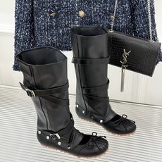 lostinecho26WF新品蝴蝶结皮带扣芭蕾堆堆靴 秋冬鞋柜必备宝藏靴甜妹酷姐闭眼入上脚氛围感直接拉 lostinecho26WF新品蝴蝶结皮带扣芭蕾堆堆靴 秋冬鞋柜必备宝藏靴甜妹酷姐闭眼入上脚氛围感直接拉