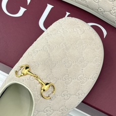 Gucci/古驰26WF新品双G马衔扣老花包头穆勒半拖双G老花续写复古经典金属马衔扣定格腔调穆勒半拖慵懒 Gucci/古驰26WF新品双G马衔扣老花包头穆勒半拖双G老花续写复古经典金属马衔扣定格腔调穆勒半拖慵懒