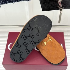 Gucci/古驰26WF新品双G马衔扣老花包头穆勒半拖双G老花续写复古经典金属马衔扣定格腔调穆勒半拖慵懒 Gucci/古驰26WF新品双G马衔扣老花包头穆勒半拖双G老花续写复古经典金属马衔扣定格腔调穆勒半拖慵懒