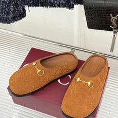 Gucci/古驰26WF新品双G马衔扣老花包头穆勒半拖双G老花续写复古经典金属马衔扣定格腔调穆勒半拖慵懒 Gucci/古驰26WF新品双G马衔扣老花包头穆勒半拖双G老花续写复古经典金属马衔扣定格腔调穆勒半拖慵懒