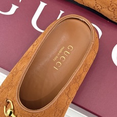 Gucci/古驰26WF新品双G马衔扣老花包头穆勒半拖双G老花续写复古经典金属马衔扣定格腔调穆勒半拖慵懒 Gucci/古驰26WF新品双G马衔扣老花包头穆勒半拖双G老花续写复古经典金属马衔扣定格腔调穆勒半拖慵懒