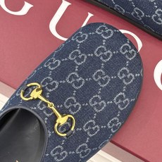 Gucci/古驰26WF新品双G马衔扣老花包头穆勒半拖双G老花续写复古经典金属马衔扣定格腔调穆勒半拖慵懒 Gucci/古驰26WF新品双G马衔扣老花包头穆勒半拖双G老花续写复古经典金属马衔扣定格腔调穆勒半拖慵懒