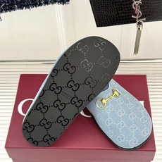 Gucci/古驰26WF新品双G马衔扣老花包头穆勒半拖双G老花续写复古经典金属马衔扣定格腔调穆勒半拖慵懒 Gucci/古驰26WF新品双G马衔扣老花包头穆勒半拖双G老花续写复古经典金属马衔扣定格腔调穆勒半拖慵懒