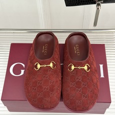 Gucci/古驰26WF新品双G马衔扣老花包头穆勒半拖双G老花续写复古经典金属马衔扣定格腔调穆勒半拖慵懒 Gucci/古驰26WF新品双G马衔扣老花包头穆勒半拖双G老花续写复古经典金属马衔扣定格腔调穆勒半拖慵懒