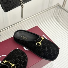 Gucci/古驰26WF新品双G马衔扣老花包头穆勒半拖双G老花续写复古经典金属马衔扣定格腔调穆勒半拖慵懒 Gucci/古驰26WF新品双G马衔扣老花包头穆勒半拖双G老花续写复古经典金属马衔扣定格腔调穆勒半拖慵懒