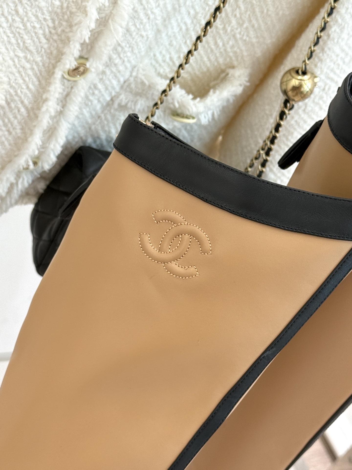 CHANE*｜小香26A秋冬新品 双C拼接方头金属跟高跟长靴 秋冬鞋柜必有它位置 时髦精闭眼入不亏 解锁秋冬穿搭万能密码