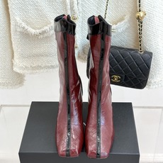 CHANE*|小香26A秋冬新品 双C拼接方头金属跟高跟长靴 秋冬鞋柜必有它位置 时髦精闭眼入不亏 解锁秋冬穿搭万能密码 CHANE*|小香26A秋冬新品 双C拼接方头金属跟高跟长靴 秋冬鞋柜必有它位置 时髦精闭眼入不亏 解锁秋冬穿搭万能密码