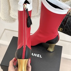 CHANE*|小香26A秋冬新品 双C拼接方头金属跟高跟长靴 秋冬鞋柜必有它位置 时髦精闭眼入不亏 解锁秋冬穿搭万能密码 CHANE*|小香26A秋冬新品 双C拼接方头金属跟高跟长靴 秋冬鞋柜必有它位置 时髦精闭眼入不亏 解锁秋冬穿搭万能密码
