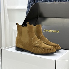 (配原版飞机盒) saintlaurent/YSL圣罗兰26WF 新品褶皱切尔西短靴 秋冬衣橱必备酷飒单品 上脚秒变摩登 (配原版飞机盒) saintlaurent/YSL圣罗兰26WF 新品褶皱切尔西短靴 秋冬衣橱必备酷飒单品 上脚秒变摩登