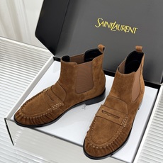 (配原版飞机盒) saintlaurent/YSL圣罗兰26WF 新品褶皱切尔西短靴 秋冬衣橱必备酷飒单品 上脚秒变摩登 (配原版飞机盒) saintlaurent/YSL圣罗兰26WF 新品褶皱切尔西短靴 秋冬衣橱必备酷飒单品 上脚秒变摩登