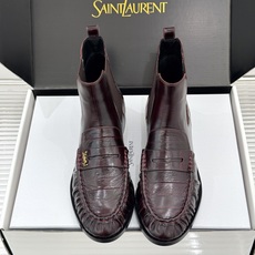 (配原版飞机盒) saintlaurent/YSL圣罗兰26WF 新品褶皱切尔西短靴 秋冬衣橱必备酷飒单品 上脚秒变摩登 (配原版飞机盒) saintlaurent/YSL圣罗兰26WF 新品褶皱切尔西短靴 秋冬衣橱必备酷飒单品 上脚秒变摩登