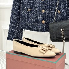 Loro Piana/LWF新品复古 蝴蝶结平底芭蕾舞鞋单鞋 意式匠心手工打造 小羊皮面触感柔润细腻 缎面结饰优雅点睛 Loro Piana/LWF新品复古 蝴蝶结平底芭蕾舞鞋单鞋 意式匠心手工打造 小羊皮面触感柔润细腻 缎面结饰优雅点睛