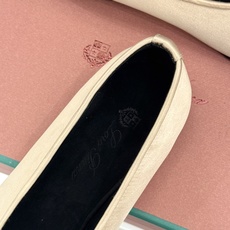 Loro Piana/LWF新品复古 蝴蝶结平底芭蕾舞鞋单鞋 意式匠心手工打造 小羊皮面触感柔润细腻 缎面结饰优雅点睛 Loro Piana/LWF新品复古 蝴蝶结平底芭蕾舞鞋单鞋 意式匠心手工打造 小羊皮面触感柔润细腻 缎面结饰优雅点睛