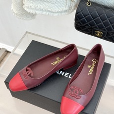 CHANE*|小香26B新品双C 拼色平底芭蕾舞鞋单鞋 经典双C徽标辨识度高 撞色晕染柔雅层次感 小羊皮鞋面细腻如脂 圆 CHANE*|小香26B新品双C 拼色平底芭蕾舞鞋单鞋 经典双C徽标辨识度高 撞色晕染柔雅层次感 小羊皮鞋面细腻如脂 圆