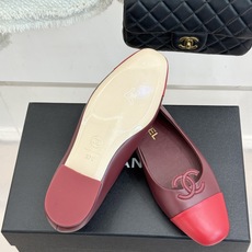 CHANE*|小香26B新品双C 拼色平底芭蕾舞鞋单鞋 经典双C徽标辨识度高 撞色晕染柔雅层次感 小羊皮鞋面细腻如脂 圆 CHANE*|小香26B新品双C 拼色平底芭蕾舞鞋单鞋 经典双C徽标辨识度高 撞色晕染柔雅层次感 小羊皮鞋面细腻如脂 圆