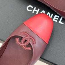 CHANE*|小香26B新品双C 拼色平底芭蕾舞鞋单鞋 经典双C徽标辨识度高 撞色晕染柔雅层次感 小羊皮鞋面细腻如脂 圆 CHANE*|小香26B新品双C 拼色平底芭蕾舞鞋单鞋 经典双C徽标辨识度高 撞色晕染柔雅层次感 小羊皮鞋面细腻如脂 圆