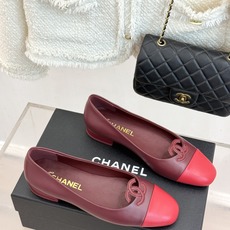 CHANE*|小香26B新品双C 拼色平底芭蕾舞鞋单鞋 经典双C徽标辨识度高 撞色晕染柔雅层次感 小羊皮鞋面细腻如脂 圆 CHANE*|小香26B新品双C 拼色平底芭蕾舞鞋单鞋 经典双C徽标辨识度高 撞色晕染柔雅层次感 小羊皮鞋面细腻如脂 圆