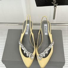 Balenciaga x Manolo Blahnik联盟款 26WF新品水晶叶真丝高跟凉鞋 巴黎世家联名莫罗新作 真丝 Balenciaga x Manolo Blahnik联盟款 26WF新品水晶叶真丝高跟凉鞋 巴黎世家联名莫罗新作 真丝