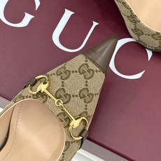 Gucci/古驰26WF新品Donna系列 马衔扣尖头高跟鞋凉鞋 经典马衔扣缀鞋面 尖头线条修饰纤细脚型 细跟拉长腿型比 Gucci/古驰26WF新品Donna系列 马衔扣尖头高跟鞋凉鞋 经典马衔扣缀鞋面 尖头线条修饰纤细脚型 细跟拉长腿型比
