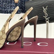 Gucci/古驰26WF新品Donna系列 马衔扣尖头高跟鞋凉鞋 经典马衔扣缀鞋面 尖头线条修饰纤细脚型 细跟拉长腿型比 Gucci/古驰26WF新品Donna系列 马衔扣尖头高跟鞋凉鞋 经典马衔扣缀鞋面 尖头线条修饰纤细脚型 细跟拉长腿型比