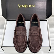 男码+40(配原版飞机盒) Saint Lauren*YSL圣罗兰26WF新品 YSL小logo情侣款乐福鞋半拖 标志性 男码+40(配原版飞机盒) Saint Lauren*YSL圣罗兰26WF新品 YSL小logo情侣款乐福鞋半拖 标志性
