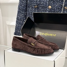 男码+40(配原版飞机盒) Saint Lauren*YSL圣罗兰26WF新品 YSL小logo情侣款乐福鞋半拖 标志性 男码+40(配原版飞机盒) Saint Lauren*YSL圣罗兰26WF新品 YSL小logo情侣款乐福鞋半拖 标志性