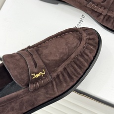 男码+40(配原版飞机盒) Saint Lauren*YSL圣罗兰26WF新品 YSL小logo情侣款乐福鞋半拖 标志性 男码+40(配原版飞机盒) Saint Lauren*YSL圣罗兰26WF新品 YSL小logo情侣款乐福鞋半拖 标志性