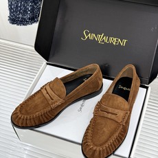 男码+40(配原版飞机盒) Saint Lauren*YSL圣罗兰26WF新品 YSL小logo情侣款乐福鞋半拖 标志性 男码+40(配原版飞机盒) Saint Lauren*YSL圣罗兰26WF新品 YSL小logo情侣款乐福鞋半拖 标志性