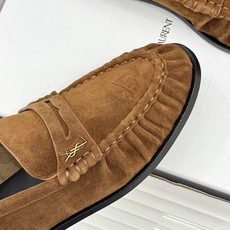 男码+40(配原版飞机盒) Saint Lauren*YSL圣罗兰26WF新品 YSL小logo情侣款乐福鞋半拖 标志性 男码+40(配原版飞机盒) Saint Lauren*YSL圣罗兰26WF新品 YSL小logo情侣款乐福鞋半拖 标志性