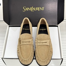 男码+40(配原版飞机盒) Saint Lauren*YSL圣罗兰26WF新品 YSL小logo情侣款乐福鞋半拖 标志性 男码+40(配原版飞机盒) Saint Lauren*YSL圣罗兰26WF新品 YSL小logo情侣款乐福鞋半拖 标志性
