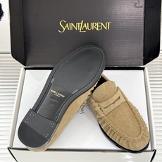 男码+40(配原版飞机盒) Saint Lauren*YSL圣罗兰26WF新品 YSL小logo情侣款乐福鞋半拖 标志性 男码+40(配原版飞机盒) Saint Lauren*YSL圣罗兰26WF新品 YSL小logo情侣款乐福鞋半拖 标志性