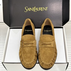 男码+40(配原版飞机盒) Saint Lauren*YSL圣罗兰26WF新品 YSL小logo情侣款乐福鞋半拖 标志性 男码+40(配原版飞机盒) Saint Lauren*YSL圣罗兰26WF新品 YSL小logo情侣款乐福鞋半拖 标志性
