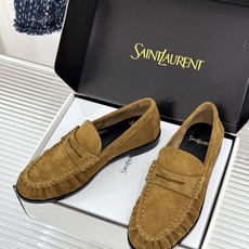 男码+40(配原版飞机盒) Saint Lauren*YSL圣罗兰26WF新品 YSL小logo情侣款乐福鞋半拖 标志性 男码+40(配原版飞机盒) Saint Lauren*YSL圣罗兰26WF新品 YSL小logo情侣款乐福鞋半拖 标志性