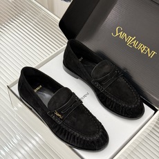 男码+40(配原版飞机盒) Saint Lauren*YSL圣罗兰26WF新品 YSL小logo情侣款乐福鞋半拖 标志性 男码+40(配原版飞机盒) Saint Lauren*YSL圣罗兰26WF新品 YSL小logo情侣款乐福鞋半拖 标志性